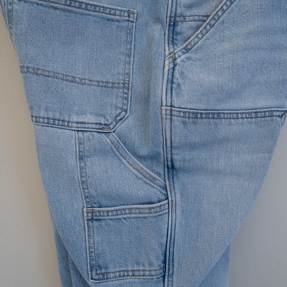 Old Navy 90’s Straight Built-In Flex Workwear Carpenter Jeans - Picture 6 of 7